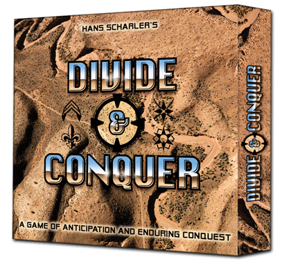 Divide and Conquer Board Game Box